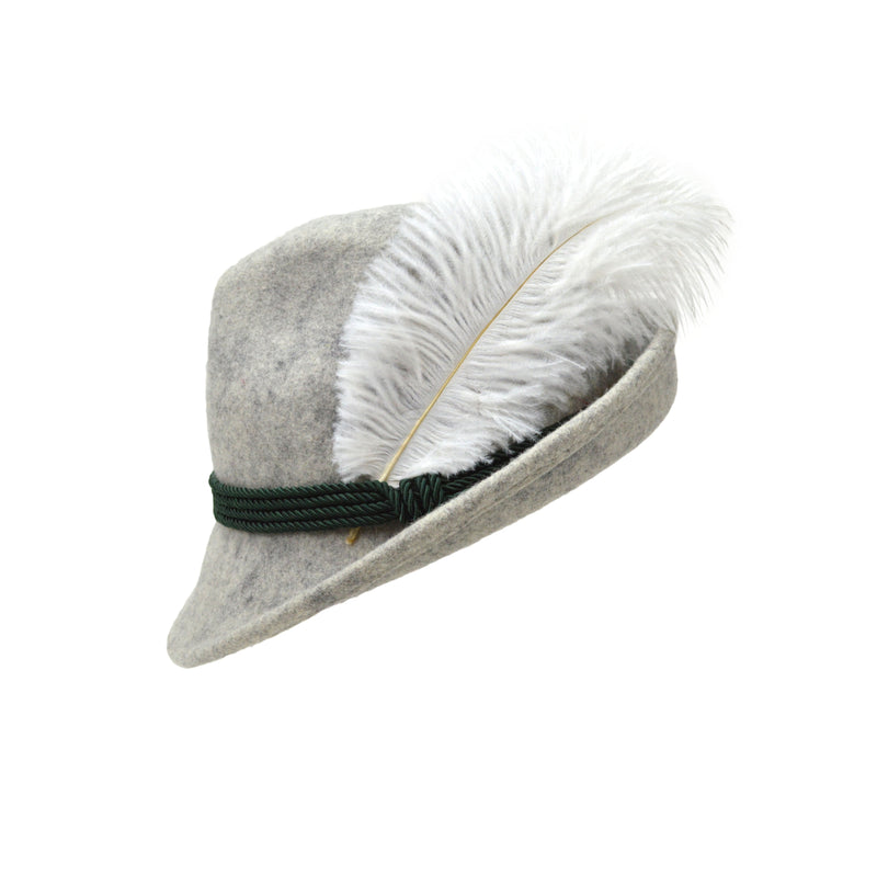 Decorative White Hat Feather for Festival Hats